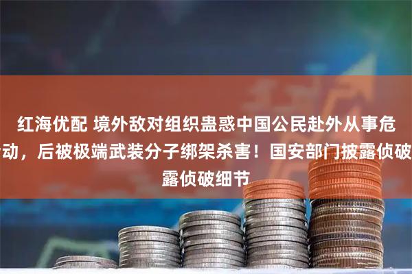 红海优配 境外敌对组织蛊惑中国公民赴外从事危险活动，后被极端武装分子绑架杀害！国安部门披露侦破细节